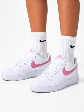 NIKE Air Force 1 ’07 Next Nature - Women’s White/Pink Sneakers - Size 9